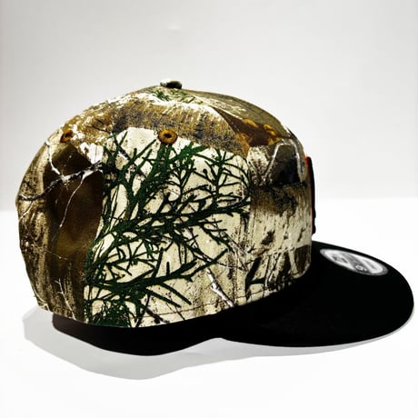 USA買付　NEW ERA 9FIFTY LOS ANGELES DODGERS REALTREE ORANGE POP SNAPBACK CAMO / BLACK　NE-118
