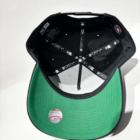 USA買付　NEW ERA 9FORTY A-FRAME LOS ANGELES DODGERS ROSE SNAPBACK CAP BLACK　NE-109
