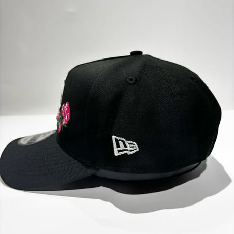 USA買付 NEW ERA 9FORTY A-FRAME CHICAGO WHITE SOX ROSE 2005 WORLD SERIES CAP BLACK　 NE-97