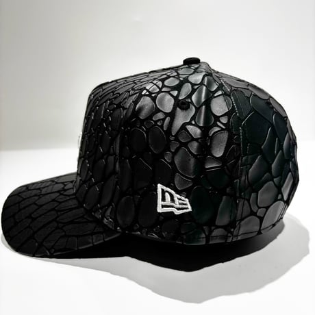 USA買付 NEW ERA 9FORTY A-FRAME Los Angeles Dodgers Crocodile Pattern Black CAP　NE-92