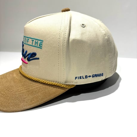 USA買付 FIELD GRADE CAN'T STOP THE WAVE スナップバックキャップ / SAND×TAUPE US-46