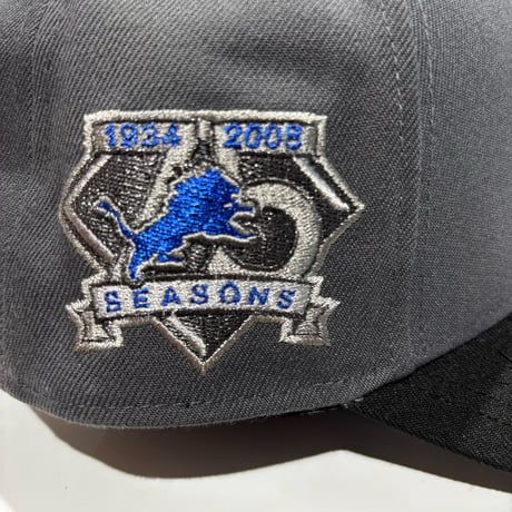 USA買付 Detroit Lions New Era 9FORTY Adjustable Cap – Gray / Black　NE-68