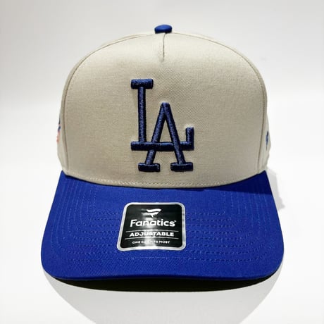 USA買付  Los Angeles Dodgers Fanatics Cooperstown Collection  – Khaki / Royal　 US-22