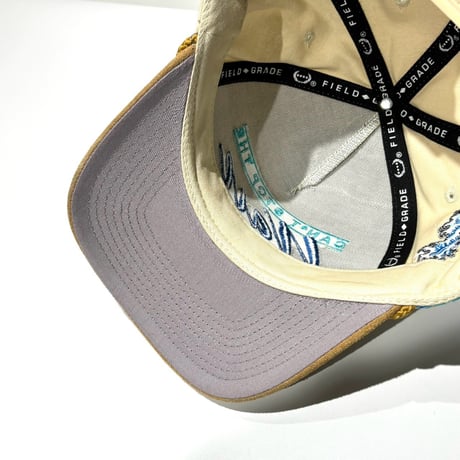 USA買付 FIELD GRADE CAN'T STOP THE WAVE スナップバックキャップ / SAND×TAUPE US-46