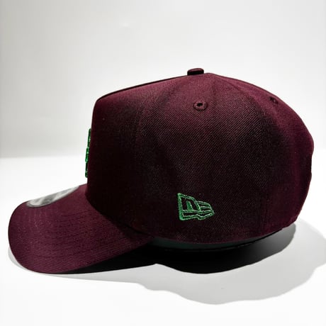 USA買付　NEW ERA Los Angeles Dodgers 9FORTY A-Frame World Series Champions Cap – Burgundy / Green NE-81