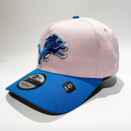 USA買付 Detroit Lions New Era 9FORTY A-Frame Adjustable Cap – Pink / Blue　NE-69