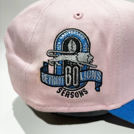 USA買付 Detroit Lions New Era 9FORTY A-Frame Adjustable Cap – Pink / Blue　NE-69