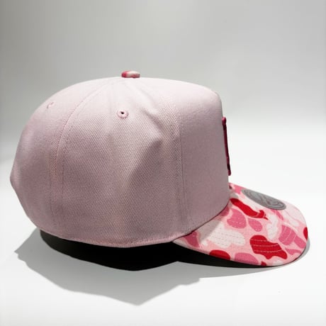 USA買付 Mitchell & Ness Los Angeles Dodgers Pink Camo Pro Pinch Fit Snapback Cap  US-28