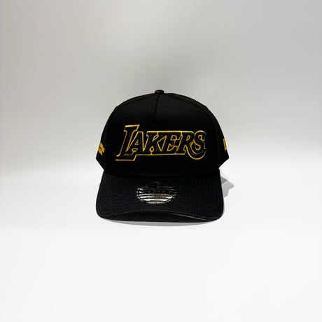 USA買付 NEW ERA / LOS ANGELES LAKERS 9FORTY A-FRAME CAP – BLACK NE-72