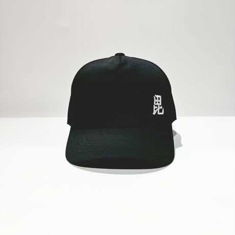 “毘” UKIYOE CAP - BLACK / WHITE　CO-01