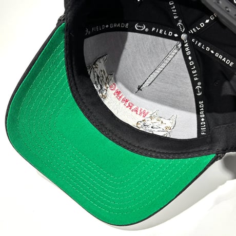 USA買付 FIELD GRADE BEWARE OF DOG オールツイル スナップバックキャップ / BLACK  US-48
