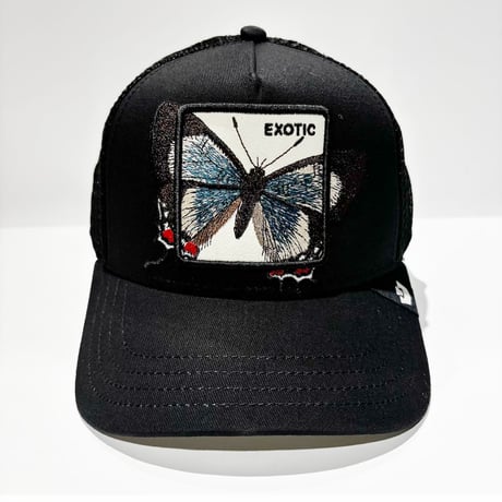 USA買付　GOORIN BROS. Over the Line Butterfly Trucker Cap BLACK　 US-37