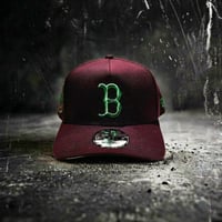USA買付　EW ERA Boston Red Sox 9FORTY A-Frame Fenway Park Cap – Burgundy / Green NE-82