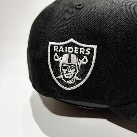 USA買付 Las Vegas Raiders New Era 9FORTY A-Frame Patch Adjustable Cap – Black　NE-66