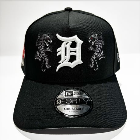 USA買付 DETROIT TIGERS “DOUBLE TIGER” 2005 ALL-STAR GAME SNAPBACK CAP - BLACK　NE-88