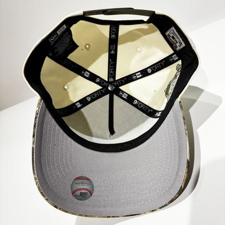 USA買付　NEW ERA 9FORTY A-FRAME TORONTO BLUE JAYS REALTREE CAMO / CREAM　 NE-124