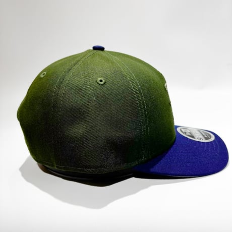 USA買付　LOS ANGELES DODGERS STAR 9FORTY M-CROWN A-FRAME SNAPBACK CAP – DARK GREEN / ROYAL　 NE-54
