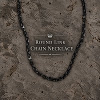 ROUND LINK CHAIN NECKLACE NK-04