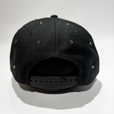 USA買付 New York Yankees Studded 9FORTY A-Frame  – Black / Black　NE-65