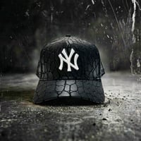 USA買付 NEW ERA 9FORTY A-FRAME New York Yankees Crocodile Pattern Black CAP　NE-91