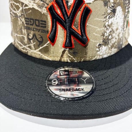 USA買付　NEW ERA 9FIFTY NEW YORK YANKEES REALTREE EDGE CAMO / BLACK　 NE-129
