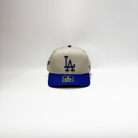 USA買付  Los Angeles Dodgers Fanatics Cooperstown Collection  – Khaki / Royal　 US-22