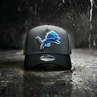 USA買付 Detroit Lions New Era 9FORTY Adjustable Cap – Gray / Black　NE-68