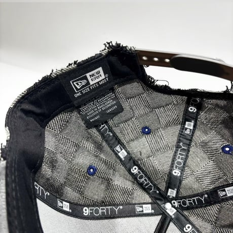 USA買付　9FORTY A-FRAME LOS ANGELES DODGERS “FRAYED CHECKERBOARD” SNAPBACK CAP　NE-86