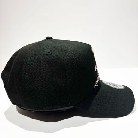 USA買付　NEW ERA 9FORTY A-FRAME LOS ANGELES DODGERS SAKURA BLACK　NE-110