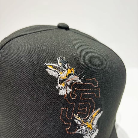 USA買付　NEW ERA 9FORTY A-FRAME SAN FRANCISCO GIANTS FLORAL BLACK　NE-111