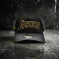 USA買付 NEW ERA / LOS ANGELES LAKERS 9FORTY A-FRAME CAP – BLACK NE-72