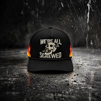 USA買付 FIELD GRADE BEWARE OF DOG オールツイル スナップバックキャップ / BLACK  US-49