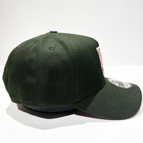 USA買付　NEW ERA 9FORTY A-FRAME LOS ANGELES DODGERS FLORAL DARK GREEN　NE-112