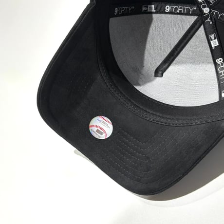 USA買付 NEW ERA 9FORTY TORONTO BLUE JAYS SUEDE LIKE CAP / BLACK NE-133