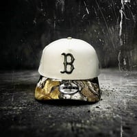 USA買付　NEW ERA 9FORTY A-FRAME BOSTON RED SOX REALTREE CAMO / CREAM　 NE-126