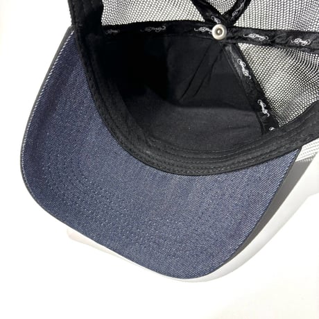 USA買付 ED HARDY SKULLS & SNAKE RHINESTONE TRUCKER MESH CAP BLACK US-41