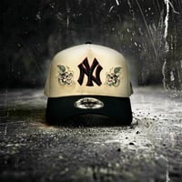 USA買付 NY  Dragon Collection 2.0 9FORTY A-Frame Snapback Cap – Black / Oak　 NE-58