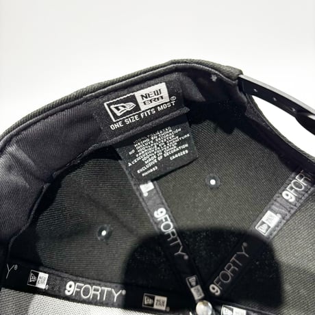 USA買付 Los Angeles Dodgers  Black Gold Skull Edition 9FORTY A-Frame  – Black NE-60
