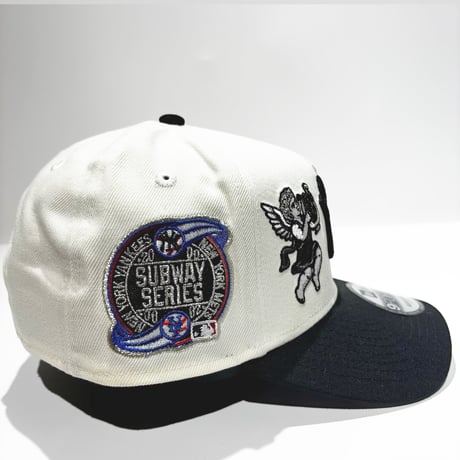 USA買付　NEW ERA 9FORTY A-FRAME NEW YORK YANKEES CHERUB SUBWAY SERIES TWO TONE SNAPBACK CAP　NE-85