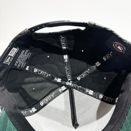 USA買付 NEW ERA 9FORTY A-FRAME New York Yankees Crocodile Pattern Black CAP　NE-91