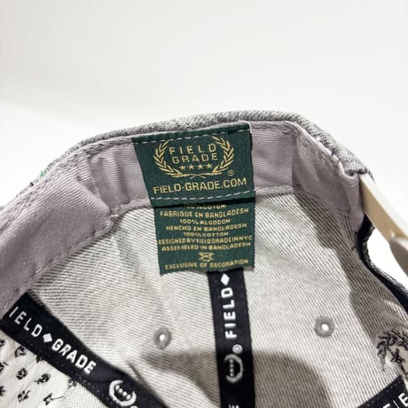 USA買付　FIELD GRADE WILD RIDE RODEO SNAPBACK CAP GREY　 US-34