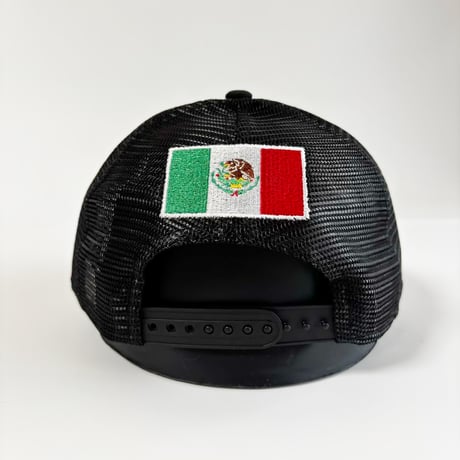 USA買付NEW ERA 9FORTY A-FRAME NASCAR Mexico Trucker Cap – Black / Green　NE-39
