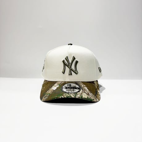 USA買付　NEW ERA 9FORTY A-FRAME NEW YORK YANKEES REALTREE CAMO / CREAM　 NE-127