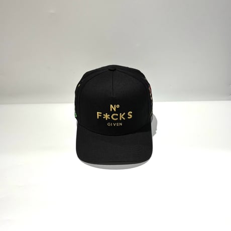 USA買付 FIELD GRADE NO F*CKS GIVEN SAILOR ウール スナップバックキャップ / BLACK  US-52