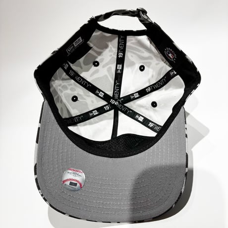 USA買付　LOS ANGELES DODGERS 19TWENTY ABSTRACT CAMO CAP – BLACK /　 NE-77
