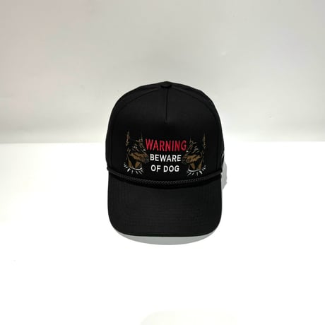 USA買付 FIELD GRADE BEWARE OF DOG オールツイル スナップバックキャップ / BLACK  US-48