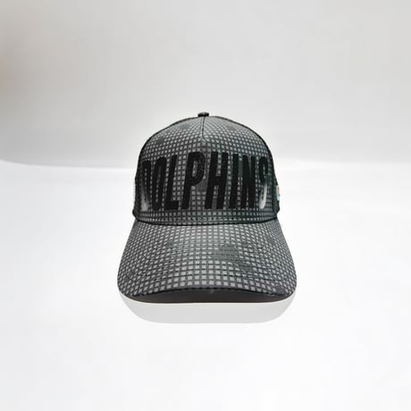 USA買付　NEW ERA 9FORTY A-Frame Trucker Miami Dolphins Grid Mesh Cap BLACK　 NE-51