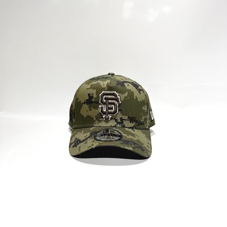 USA買付NEW ERA 9FORTY A-Frame San Francisco Giants Digital Camo Cap BROWN EMBROIDERY　 NE-50