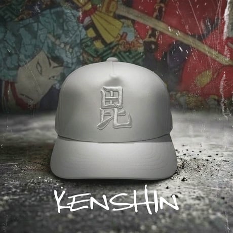 “毘” UKIYOE CAP - WHITE　CO-02