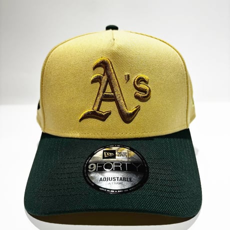 USA買付  NEW ERA 9FORTY A-FRAME Oakland Athletics “OAKLAND COLISEUM 1968-2024” CAP　NE-90